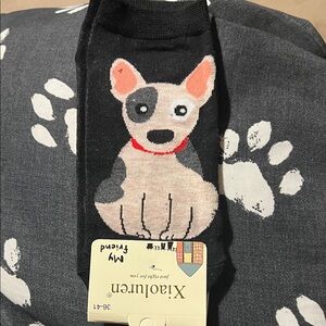 NWT My Friend Dog Ankle Socks